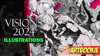 This Artbook Just Keeps Getting Better  (VISIONS 2024 Illustrators Book | Flipthrough Review)