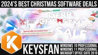 Best Christmas Software Deals! - Keysfan Super Sale Event (Windows 10, 11, MS Office 2021, etc.)