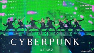 ATEEZ - Cyberpunk | 221108 에이티즈 THE FELLOWSHIP: BREAK THE WALL | Anaheim [FANCAM] 4K HDR