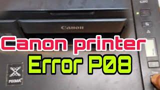 Canon printer g2012 | Error P08 | problem solved 100%