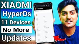 XIAOMI NEW EOL Policy | HyperOs EXTRA Android update For Xiaomi REDMI AND POCO DEVICES