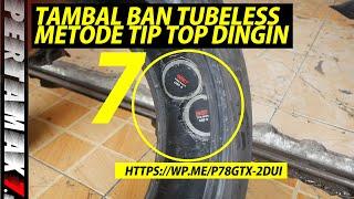 Coba Tambal Ban Tubeless Tip Top Yamaha NMAX Beda Dengan Cacing  #tiptop #tambalban #tubeless