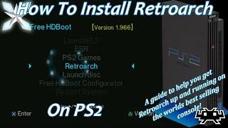 [PS2] How To Install Retroarch!