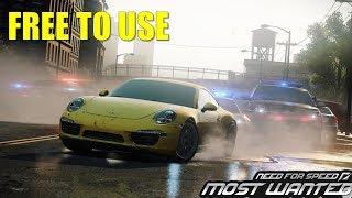 Need For Speed Most Wanted HD Gameplay  - FREE TO USE (60 FPS)