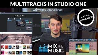 Multitracks in Studio One - Mix the Music