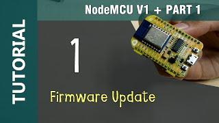 ESP8266 NodeMCU V1 WiFi IOT Module Flashing Firmware Update using NodeMCU Flasher Tutorial 1