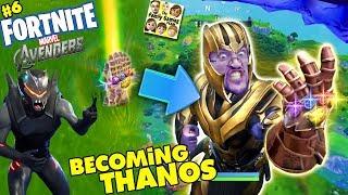 FORTNITE AVENGERS! Get Thanos Infinity Gauntlet Everytime? Marvel Battle Royale (FGTEEV #6)