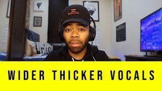 Wider thicker vocals with a simple trick