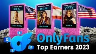 Top 50 Onlyfans Earners 2023