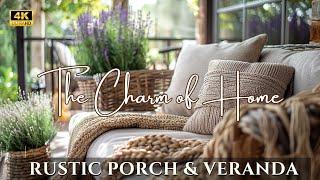 Transform Your Porch & Veranda: Inspiring Rustic Vintage & DIY Decor Idea for Inviting Outdoor Space