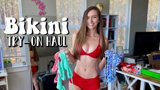 Bikini Try on Haul | $1500+ Bathing Suits / Swimwear [4k]