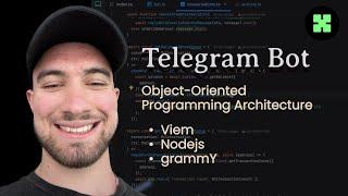 Telegram Bot - Viem Ethereum Client (OOP Style)