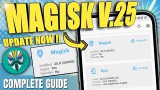 Magisk v25 New Update | Updation Guide (2022) | Major Update