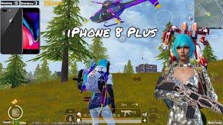 iPhone 8 Plus 60FPS PUBG Mobile Livik Gameplay || iPhone 8 Plus BGMI NO LAG Test in 2024