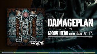 Groove Metal Drum Track / Damageplan Style / 130 bpm