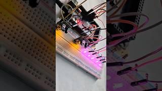 Arduino mega object detection with IR Sensor and leds #diy #arduino #shorts