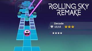 「Rolling Sky Remake」Level 28 - Decode 