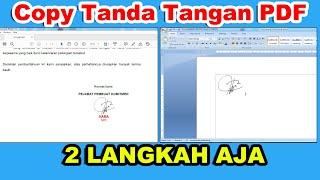 Cara Copy Tanda Tangan dari PDF ke Word, 2 Langkah Aja