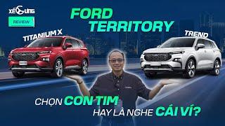 Ford Territory Trend vs Titanium X: Có thực sự nên bỏ thêm 113 triệu đồng cho bản cao cấp nhất?