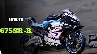 All new CFMOTO 675SR-R DebutsThe Inline 3 Monster with Red Dot Design Destroy Other's