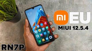 MIUI 12.5.4 Stable Xiaomi EU Update For Redmi Note 7 Pro | Better Gaming than China Update 