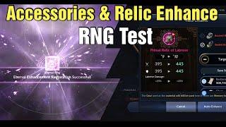 Black Desert Mobile Accessories & Relic Enhancement RNG Test