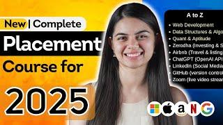 Complete Placement Preparation : Full Stack Web Development + Java DSA + Aptitude | New Sigma 6.0 