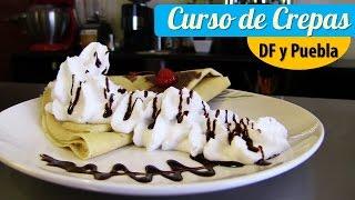 Como Hacer Crepas Saladas y Dulces - Cursos EMCEBAR