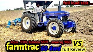 farmtrac 60 4wd - powermaxx full review | Village engineer view