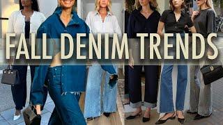 TOP DENIM TRENDS for Fall 2024!