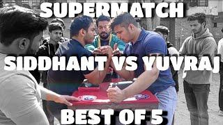 SIDDHANT VS YUVRAJ||BEST OF 5 RIGHT HAND SUPERMATCH||AT ROYAL SPORTS CLUB