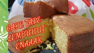 Resep Cake tape super enak #resepcake#caketape