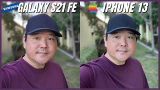 Samsung Galaxy S21 FE vs iPhone 13 Camera Comparison (Pro mode vs Photographic Styles)