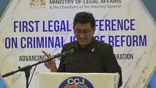 WATCH || Hon. Anil Nandlall SC MP, '𝗧𝗵𝗲 𝗥𝗼𝗹𝗲 𝗼𝗳 𝗥𝗲𝘀𝘁𝗼𝗿𝗮𝘁𝗶𝘃𝗲 𝗝𝘂𝘀𝘁𝗶𝗰𝗲 𝗶𝗻 𝘁𝗵𝗲 𝗖𝗿𝗶𝗺𝗶𝗻𝗮𝗹 𝗝𝘂𝘀𝘁𝗶𝗰𝗲 𝗦𝘆𝘀𝘁𝗲𝗺