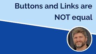 Stop Using Buttons as Links