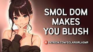 Short Mommy Girlfriend Makes You Blush with Praise | Smol Dom GF ASMR Kisses and Cuddles | Sleep Aid