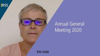 RSS Annual General Meeting 2020