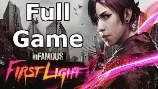 Infamous First Light Walkthrough Part 1 Full Game - Longplay No Commentary (PS4)