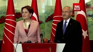 Kemal Kılıçdaroğlu & Meral Akşener Görüşmesi / Ortak Basın Açıklaması