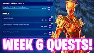 How To Complete Week 6 Quests in Fortnite - Week 6 Challenges Fortnite Chapter 5 Season 4