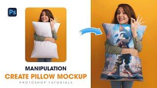 Photoshop Tutorials 2024   How to Create a Realistic Pillow Mockup