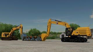 Farming Simulator 22 Cat 349-352 Next Gen Mod Release!