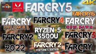 FAR CRY SERIES | ASUS AMD RYZEN 5 3500U | 8GB RAM | VEGA 8 | BENCHMARK