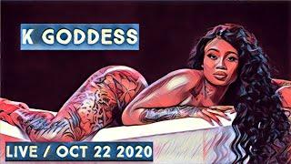 K Goddess (@kgoddessofficial) Live Stream on October 22 2021