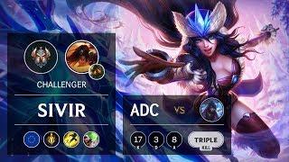 Sivir ADC vs Aphelios - EUW Challenger Patch 9.24