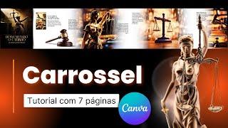 Como Fazer um Carrossel Minimalista no Canva - TUTORIAL