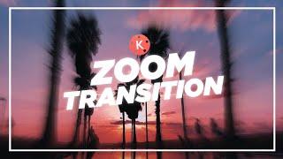 How to add Zoom Transition in Kinemaster | Tutorial | Zoom Transition