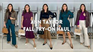 Ann Taylor Fall Try-On Haul | Modest Work Wear