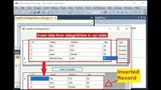 insert data from datagridview to database in c# linq to sql .dbml