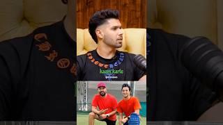 Harshit Rana talking about Abhishek Sharma || Shubhankar Mishra || #cricket #youtubeshorts #Viral